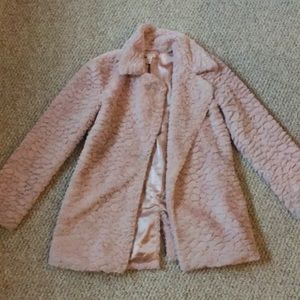Girls fuzzy jacket